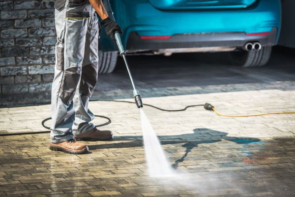 Cost of Driveway Pressure Washing in West Chester