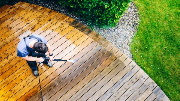Cost of Deck Pressure Cleaning in West Chester